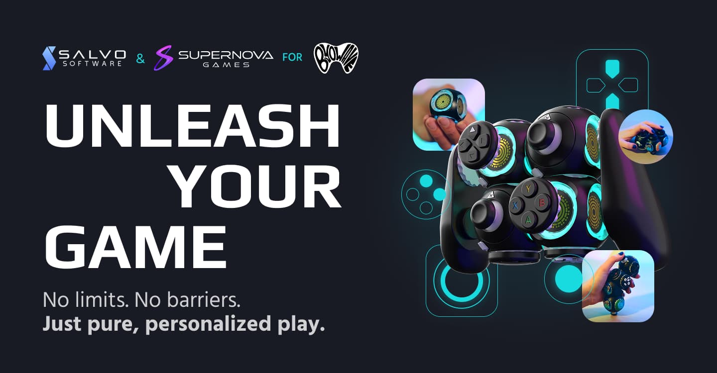 Adaptive Gaming Controller for Inclusive Play | Salvo Software